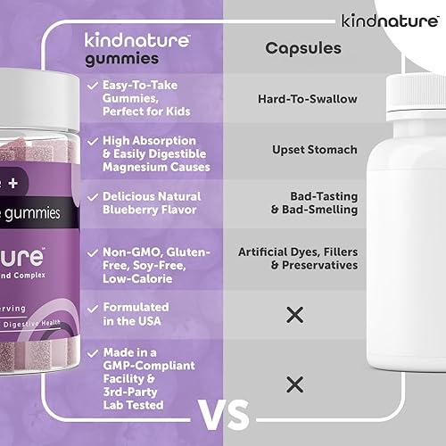 Miniatura 8 de kindnature Migraine Relief Power Duo: paquete de gomitas B2 y magnesio