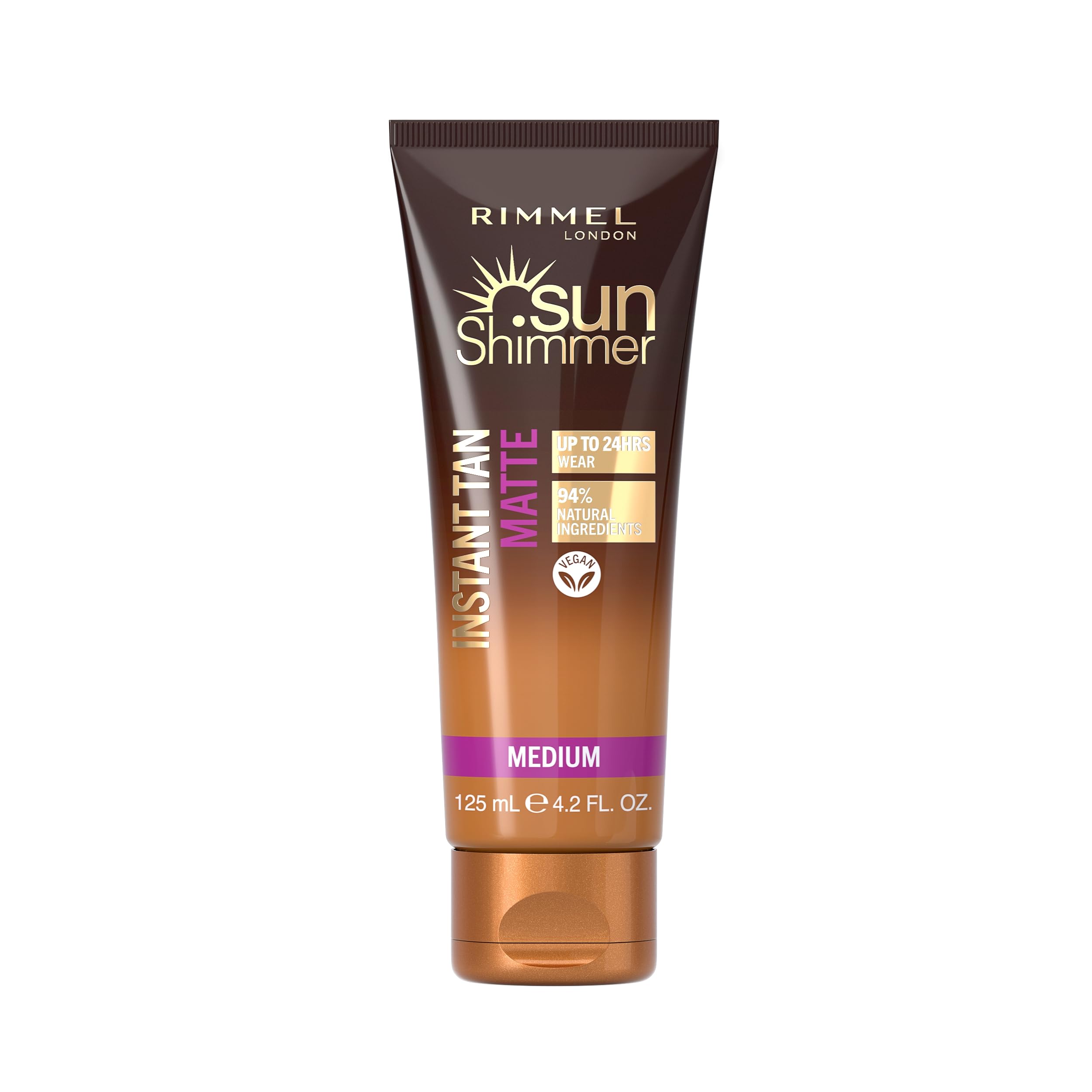 Sunshimmer Water Resistant Instant Tan Wash Off Matte - Medium