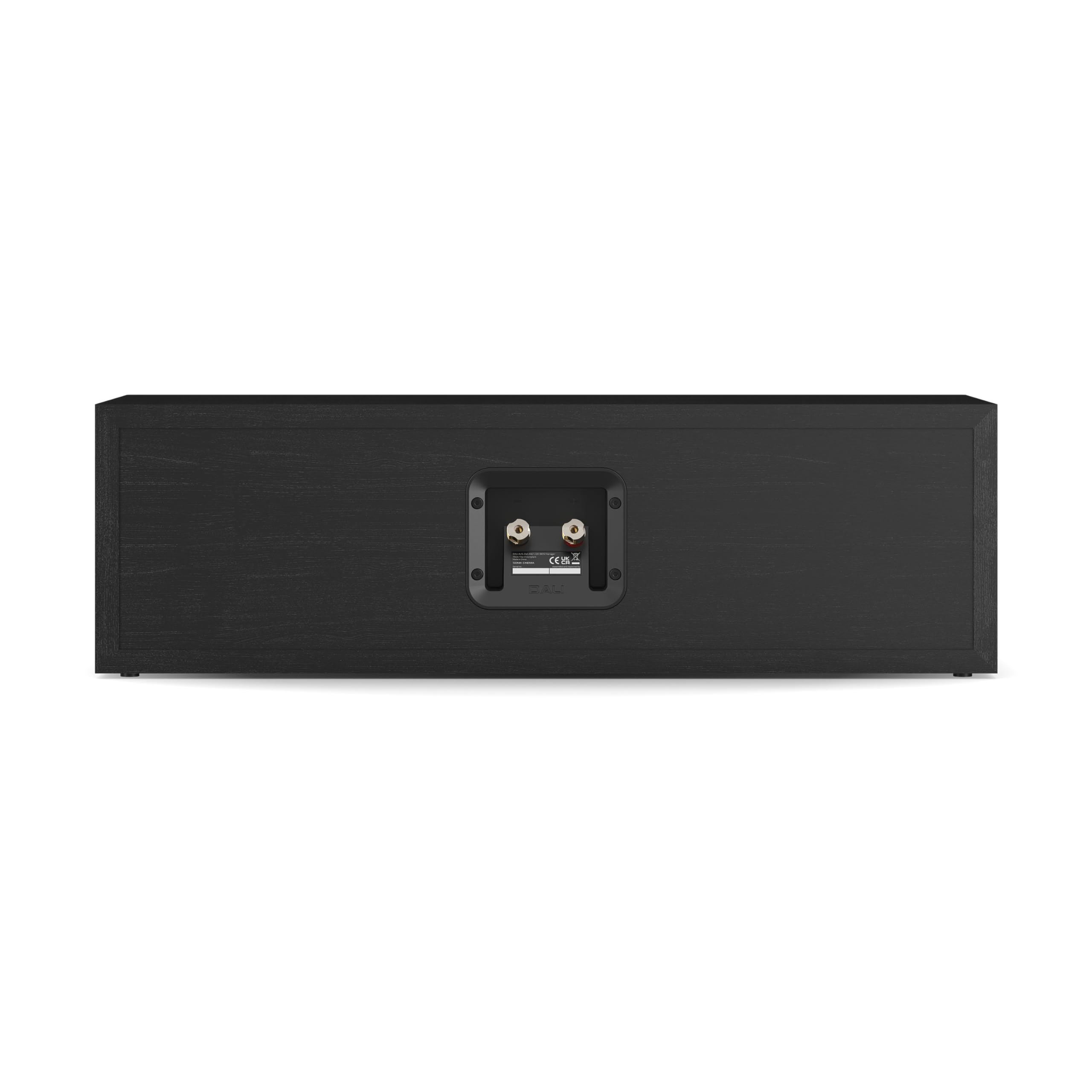 DALI SONIK Cinema - Altavoz pasivo de cine en casa con canal envolvente, woofers dobles de cono de claridad SMC de 5.25 pulgadas, tweeter de cúpula suave de 1.1 pulgadas, ceniza negra