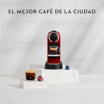 Krups Nespresso Citiz XN741B - cafetera de cápsulas monodosis, con 19 bares de presión, thermoblock, función automática con botones retroiluminados, color Plata, modo Eco, Incluye kit bienvenida5