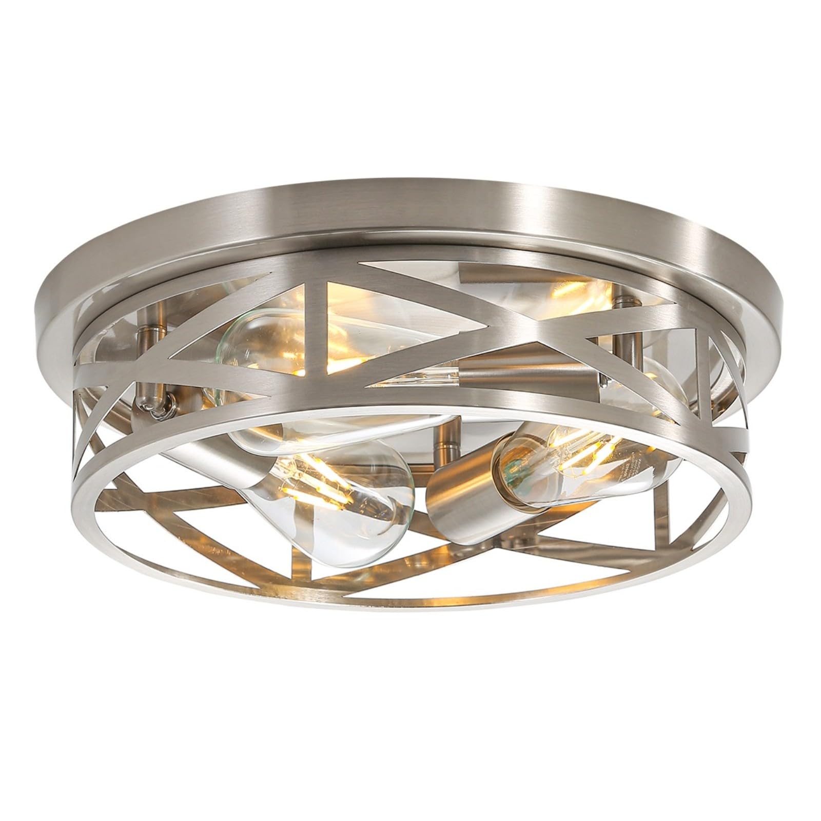 DOXVIEZE 13in 3-Light Close to Ceiling Fixture