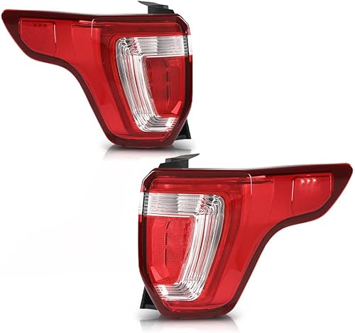 Miniatura 24 de GRAND ORANGE Conjunto de luces traseras, lámpara trasera izquierda del lado del conductor, luz de freno compatible con Ford Focus 4 puertas Sedan