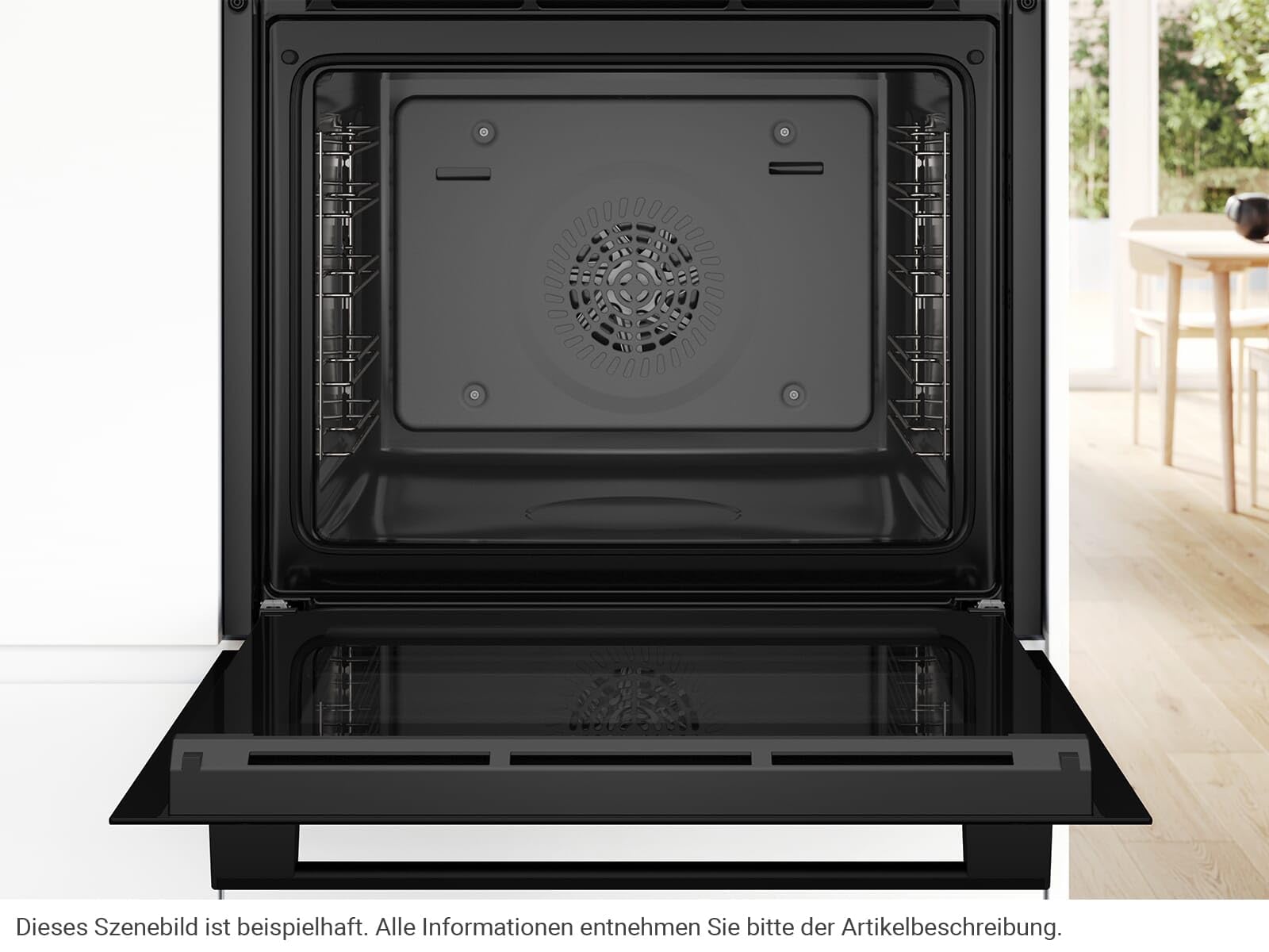 Bosch HBA234BB3 Backofen Schwarz