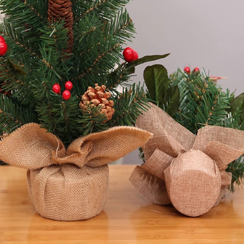 Mini Albero di Natale, Albero di Natale LED 30 cm con Mini Abete per Tavolo, Albero di Natale in Miniatura, Albero di Natale Artificiale, Albero di Natale Piccolo (30cm/11.8pollici