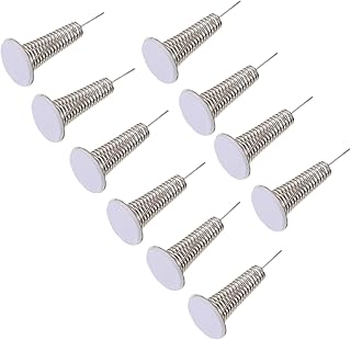 Luxshiny 10 Pçs DIY Acessórios Carro Playset Balançando Cabeça Brinquedo Base De Primavera Estatuetas De Bolo Base De Primavera Brinquedo Do Cérebro Carro Balançando Cabeça Base Acessórios