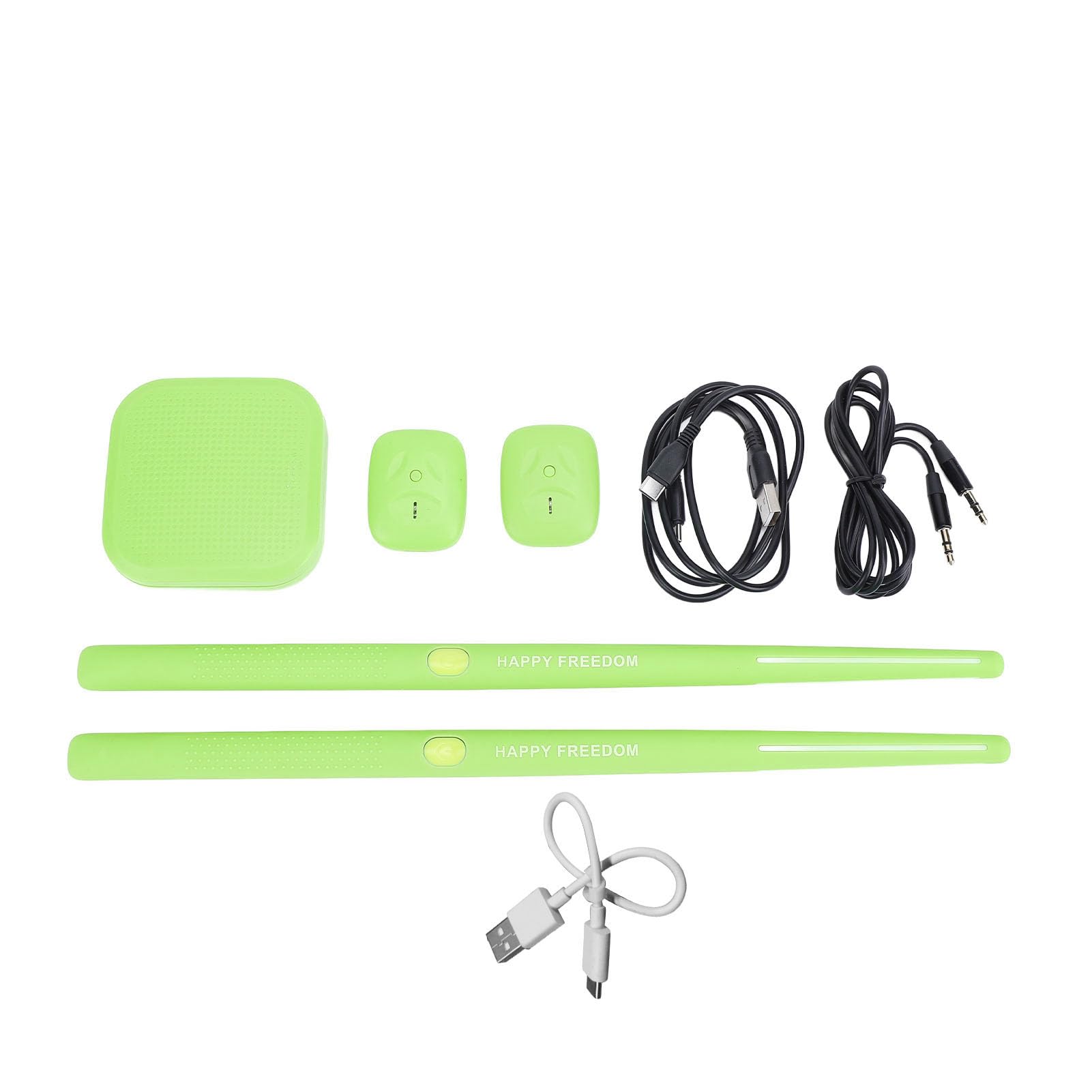 Set di Fusti Elettrici Compatti con Tecnologia di realtà Virtuale per Bambini e Adulti in Qualsiasi Ambiente Design Leggero e Portatile (Verde)