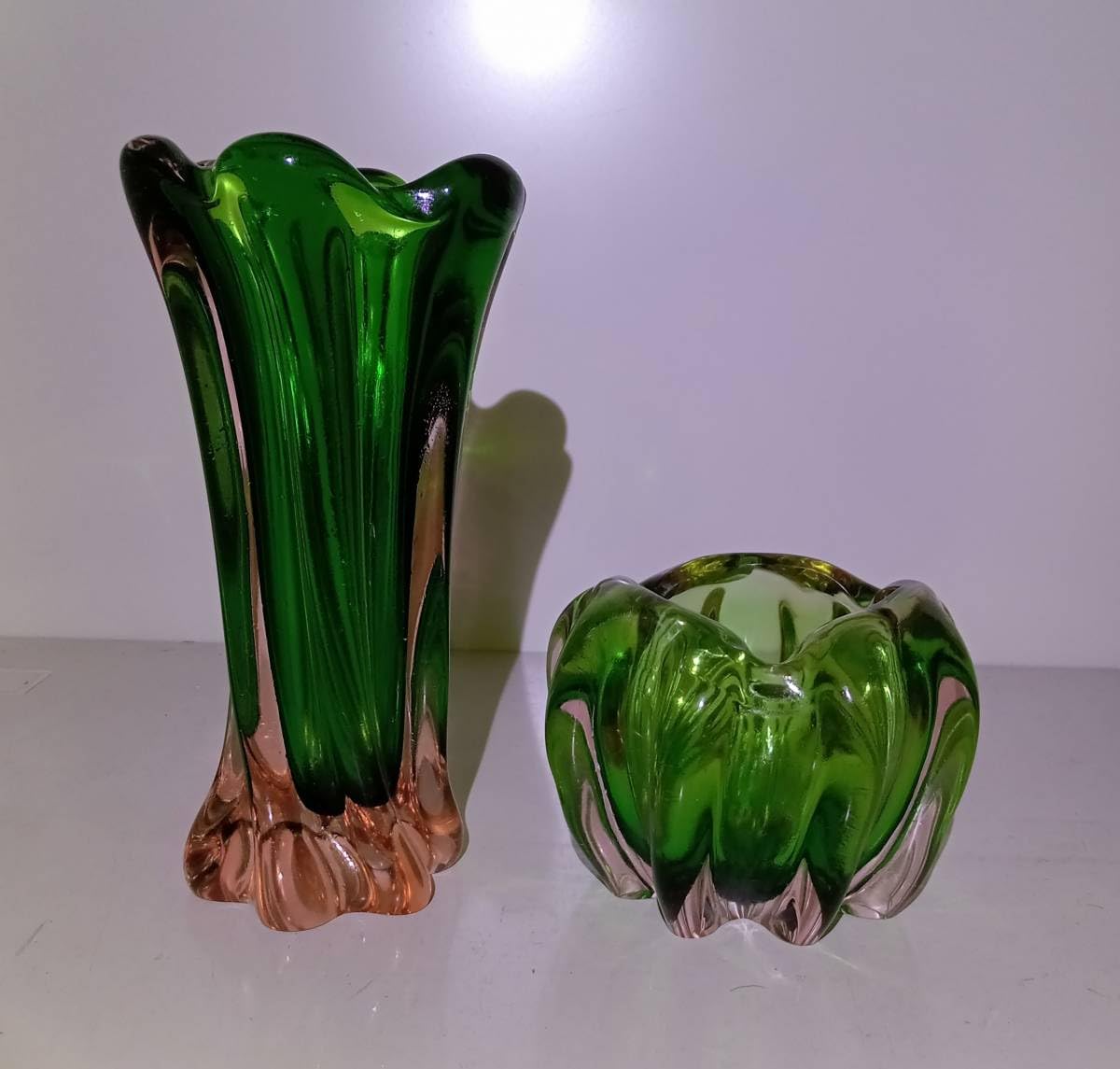 【美品】 Narumi Fantasy Glass 花瓶 フラワーベース Narumi Fantasy Glass ナルミ フラワーベース Amazon.co.jp