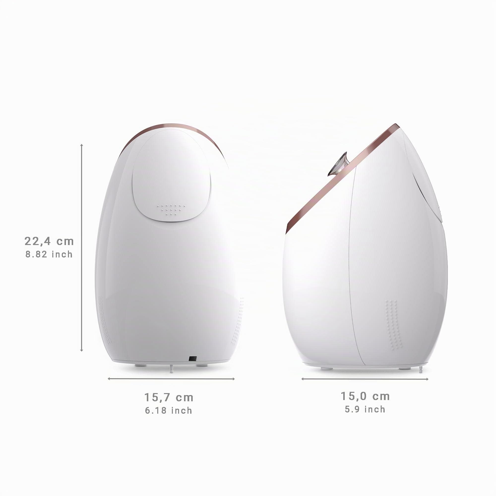 medisana DS 600 Nano-Ionen Gesichtssauna, Gesichtsdampfer | Für eine porentiefe Gesichtsreinigung mit UV-Technologie und Überhitzungsschutz, Timerfunktion und Abschaltautomatik