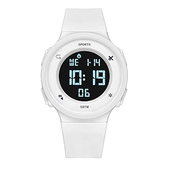 Time Up Digital Dial 6-12 Years Kids Alarm Waterproof Watch for Boys & Girls-COBO-X