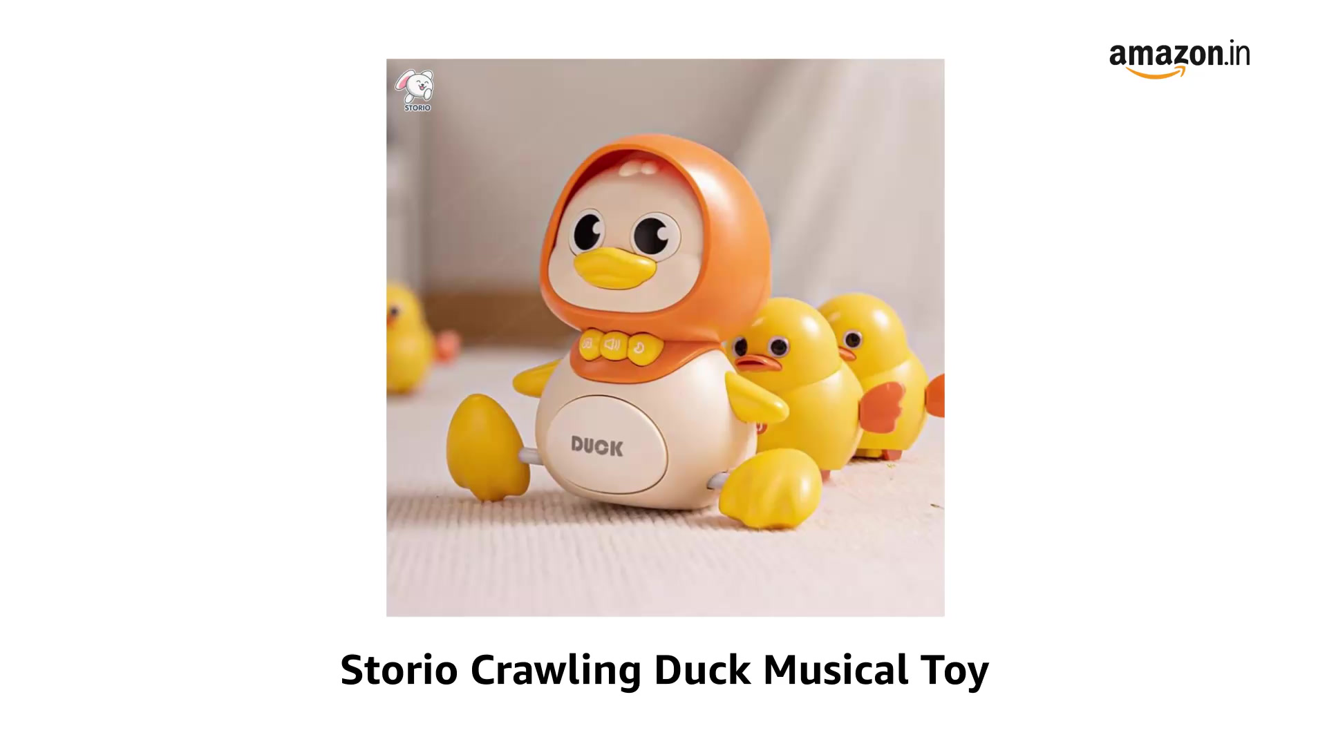 Buy Storio Crawling Duck Musical Toy for Babies & Toddlers