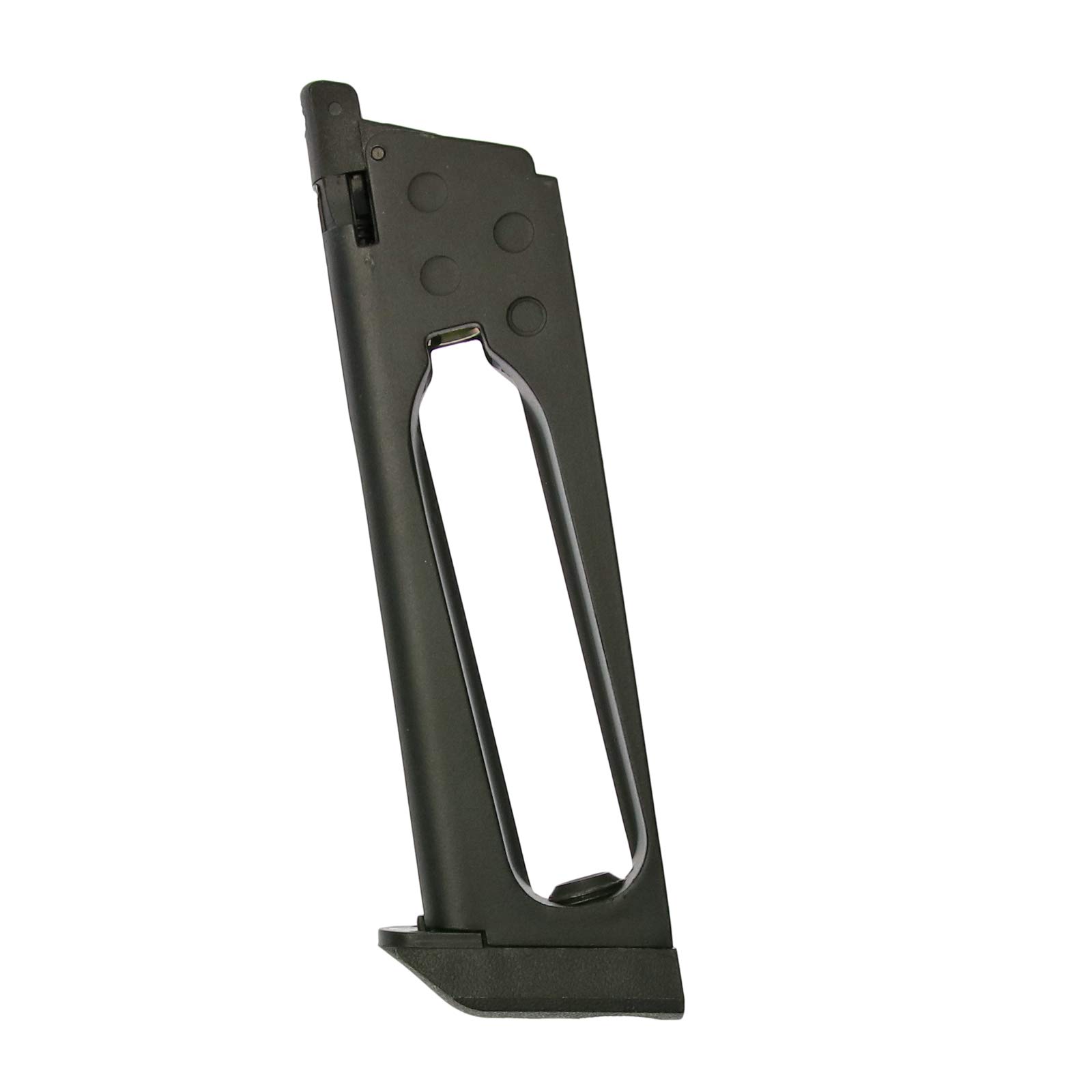 Umarex Airsoft Magazin, Kaliber 4,5 mm, Trommelkapazität 17 Schuss, für Softair Waffen, Zubehör für Pistolen