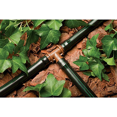 Rain Bird T63-500S Drip Irrigation 1/2" (0.634" Od) Blank Distribution Tubing, 500' Roll, Black #TOP2