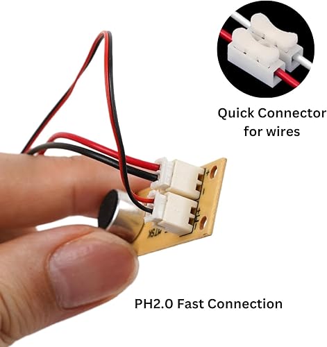 Miniatura 4 de Componente PCB activado por sonido científico para niños, estudiantes, experimentos de ciencias escolares, módulo electrónico educativo con
