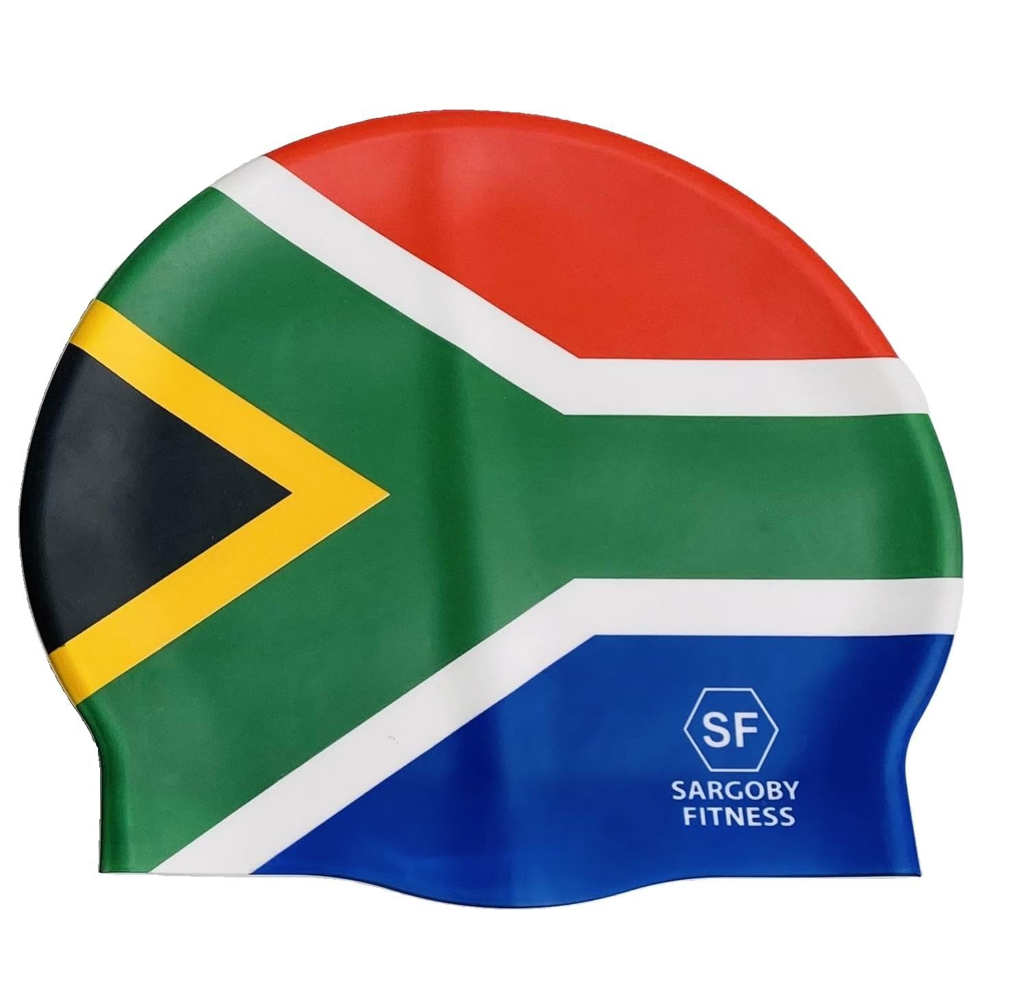 Sargoby Fitness UK Swim Cap Adult Standard-Size for Competitive or Recreational Swimmer Looking for more speed South Africa Rainbow Australia (South Africa) — image 1