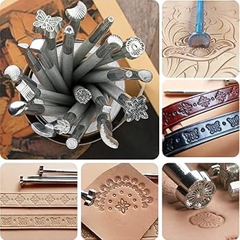 Amazon.co.jp: 20種類 レザークラフト カービング 作成ツー ル