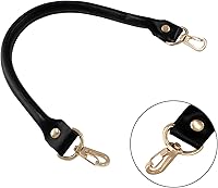 Vista 3 de Piutouyar Correas de cuero genuino negro, Negro