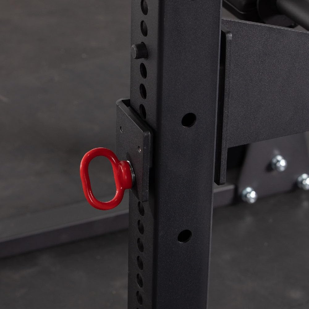Titan Fitness Rack Mount Leg Roller and LAT Knee Holder Compatible with X-3 and Titan Series Racks
