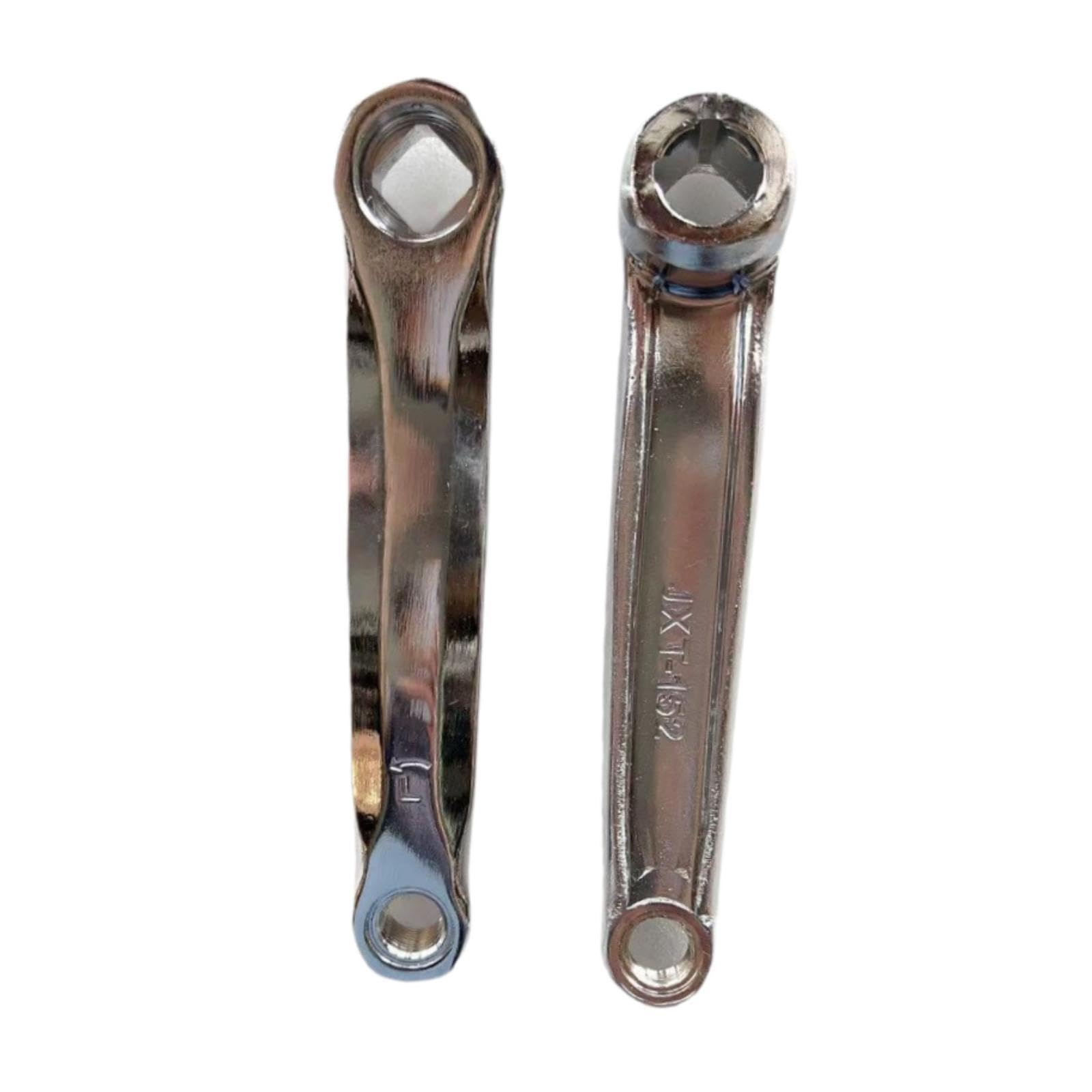 2 Pezzi Braccio Pedivella Bici Accessori Ricambio Set Pedivelle Metallo Compatibile con Cyclette da Allenamento Adatto per Riparazione Palestra Casa