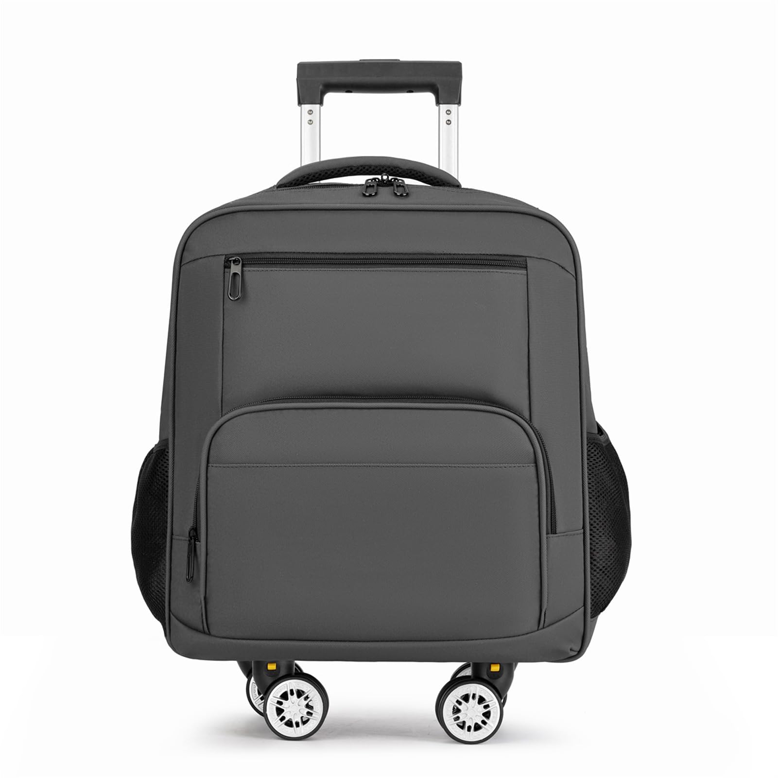 Zaino Bagaglio a Mano per Aereo Borsa da Viaggio Borsone Trolley 2 in 1 da Cabina Valigia Zainetto Travel Backpack Unisex Scuola e Universit Business Lavoro，Grigio：Medio