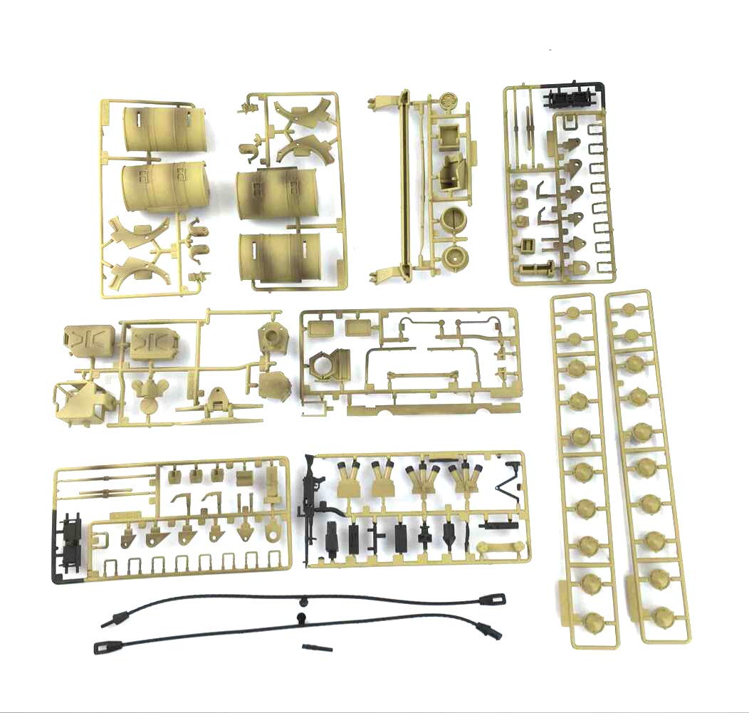 Henglong 1/16 British Challenger Ii Rc Tank 3908 Decoration Plastic Parts Bag