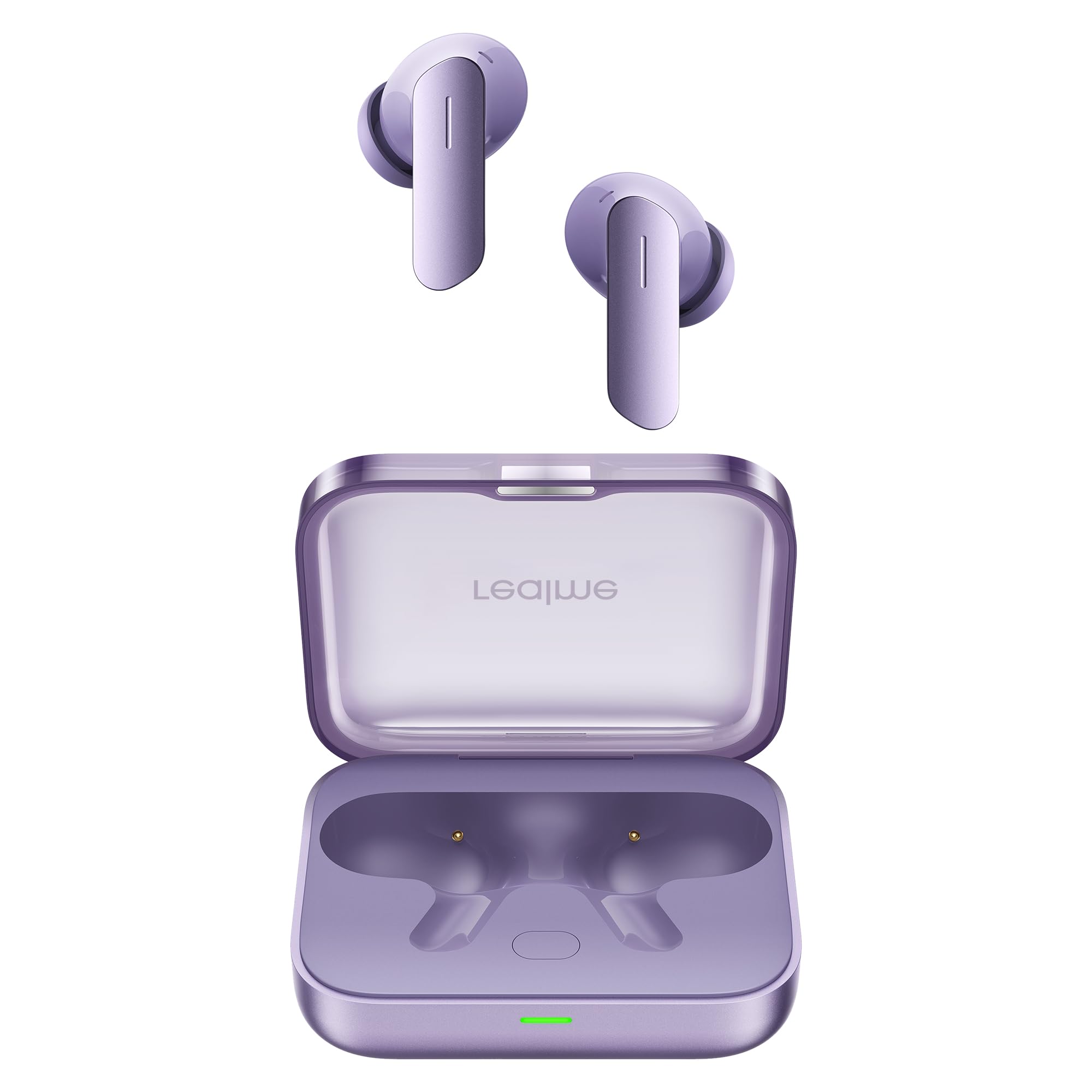 realme Buds Air 7 Cuffie Bluetooth Wireless, Driver Bass 12,4 mm, 52 h di Riproduzione, ANC 52 dB, 6 Microfoni ENC, Bassa Latenza 45 ms, Audio Spaziale, Hi-Res LHDC, IP55, Viola Lavanda