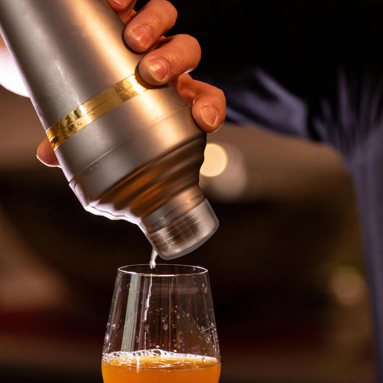 Zerodeko Tapa de acero inoxidable para coctelera de 550 ml, reutilizable, accesorios para cócteles y bebidas, ideal para bar y para el hogar