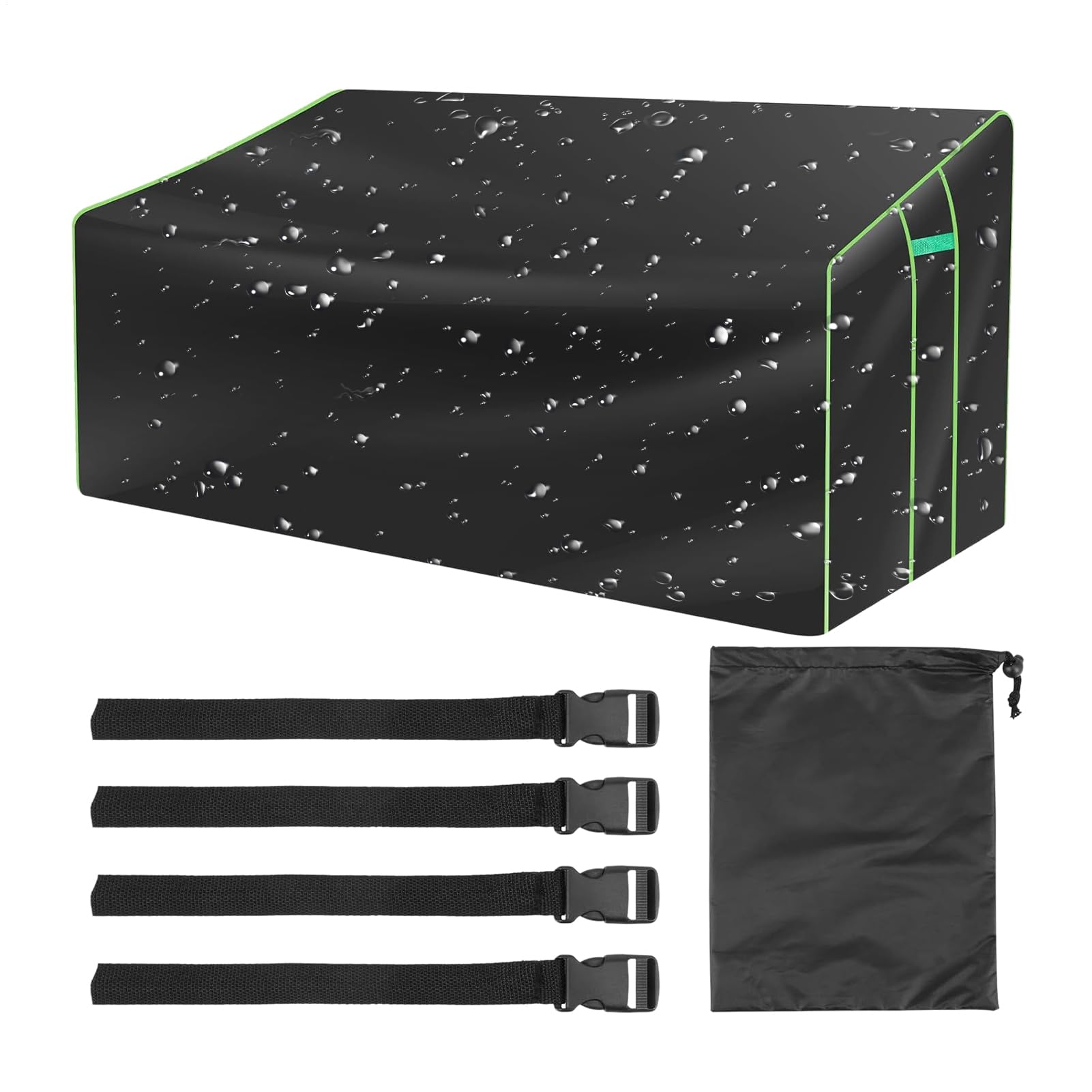 Funda impermeable para banco de jardín que protege tu sofá de porche contra el sol y la nieve