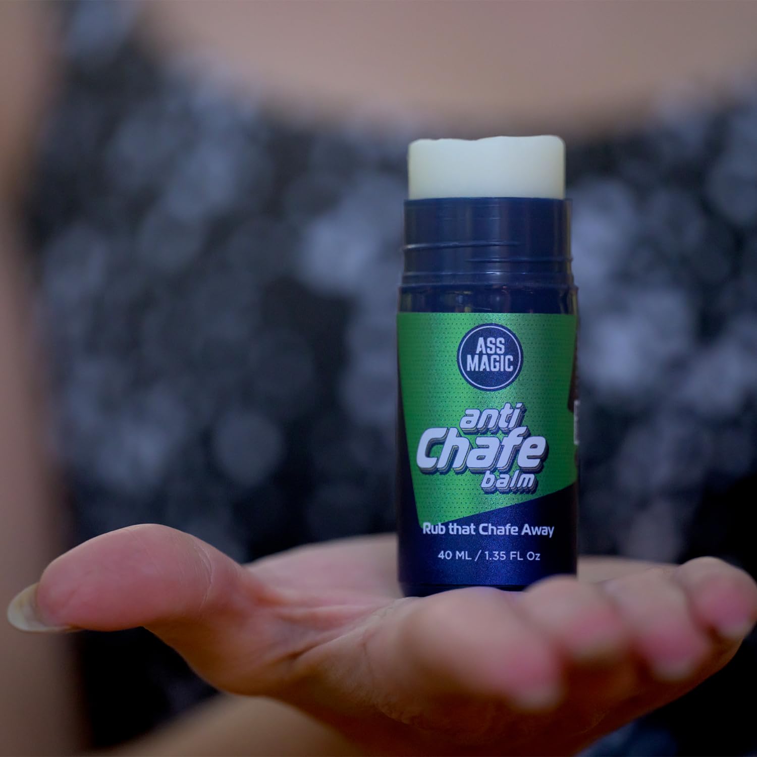 ASS MAGIC ANTI CHAFE BALM - Dein ultimativer Anti-Chafe-Begleiter - Perfekt für Läufer, Triathleten und den Alltag. Die Scheuerstellen und Blasen vermeiden möchten.