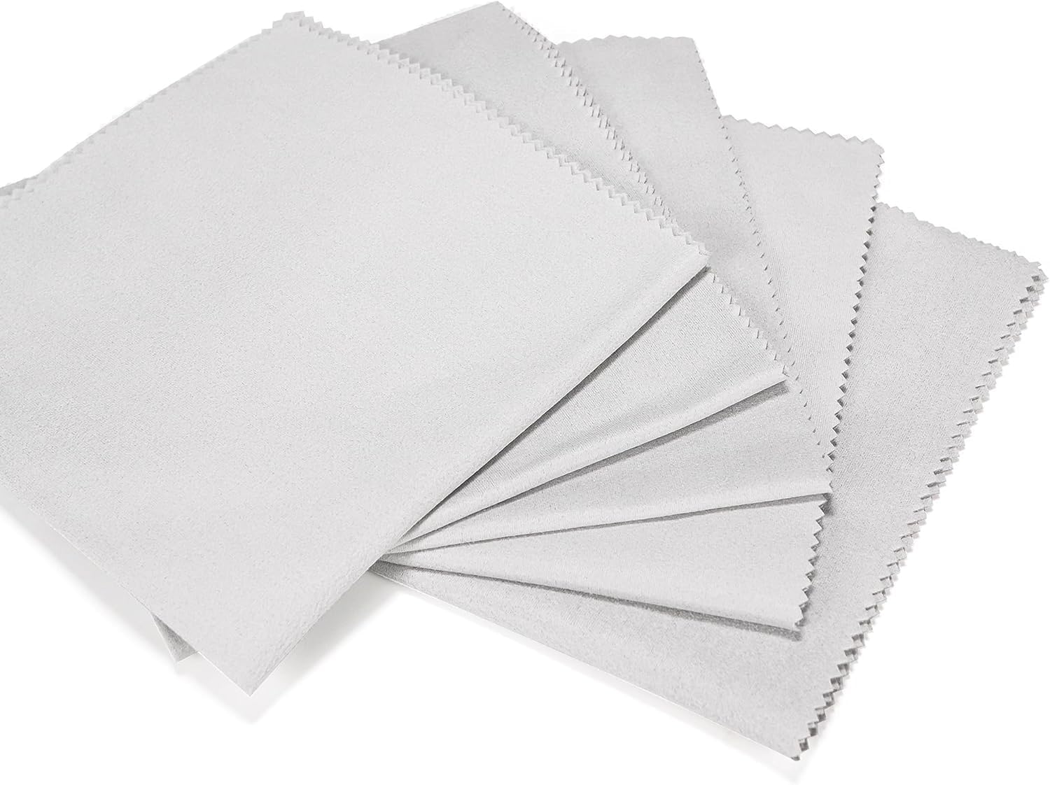 5PCS Gray Microfiber Towel Lint Free Gun Cloth - 12 x12, Great for All Gun Firearm Cleaning Protection, Professional