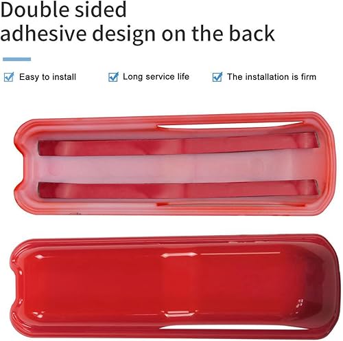 Miniatura 5 de Cubierta de la bisagra del capó del motor Decoración Trim Cover Accesorios de decoración externa (verde)