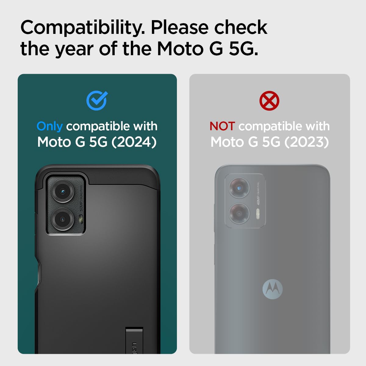 Amazon.com: Spigen Tough Armor Designed for Moto G 5G (2024) Case