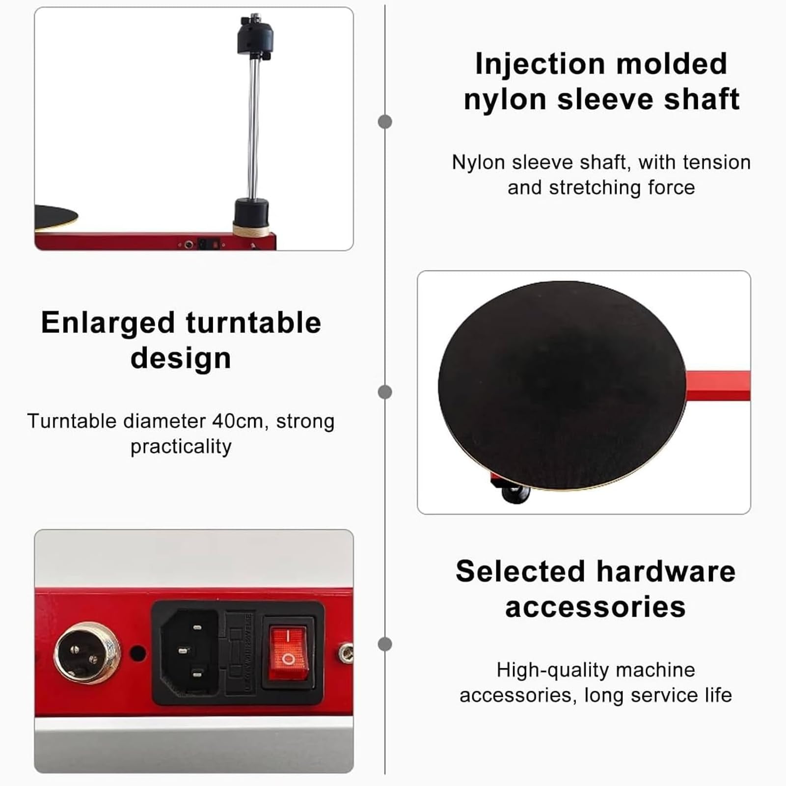 Máquina Eléctrica de Envoltura con Film Estirable para Cartones, Equipaje y Almacén – Empaquetado y Flejado Eficiente para Necesidades de Embalaje