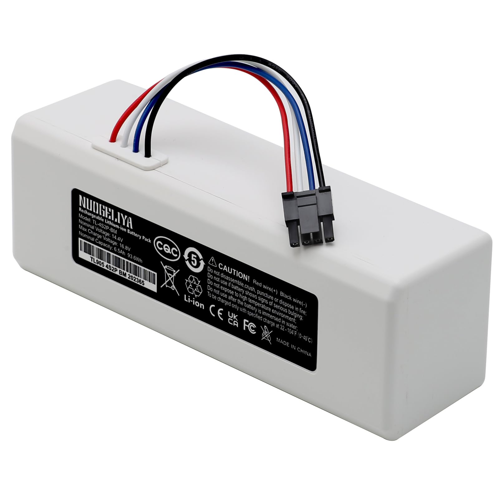 Batterie Pour Xiaomi Mijia 1C/1S/1T - 5200mAh 14,4V - Marque Vhbw - Neuf