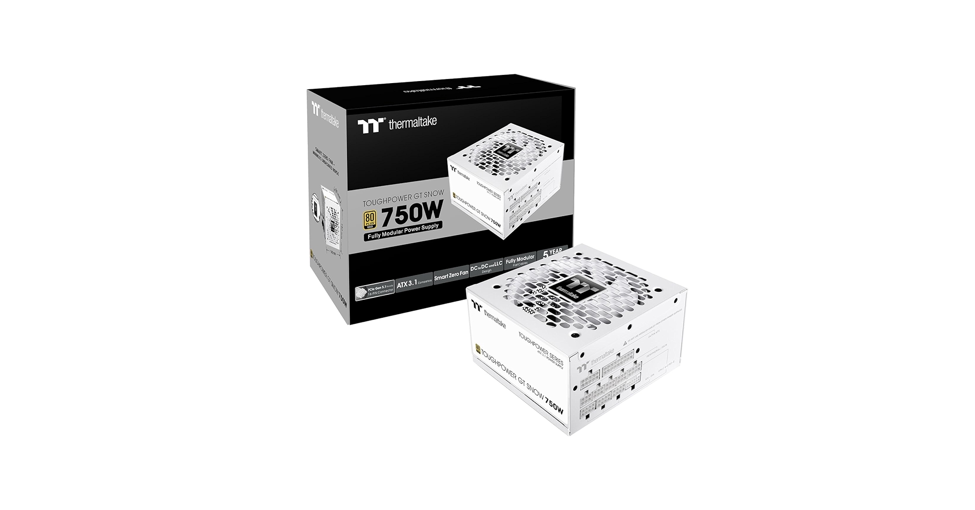 【新品】Thermaltake TOUGHPOWER GT 750W  Amazon.com: Thermaltake Toughpower GT 750W Snow ATX 3.1
