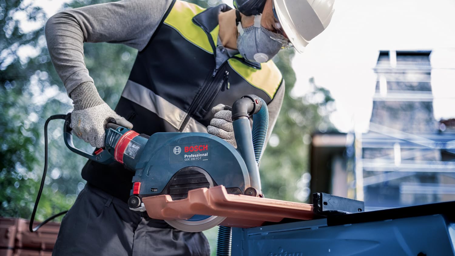 Bosch Accessories Bosch Accessories Bosch Professional 1x EXPERT MultiMaterial Turbo Diamanttrennscheiben (für Beton, Ziegelstein, Ø 230 mm, Zubehör Großer Winkelschleifer)