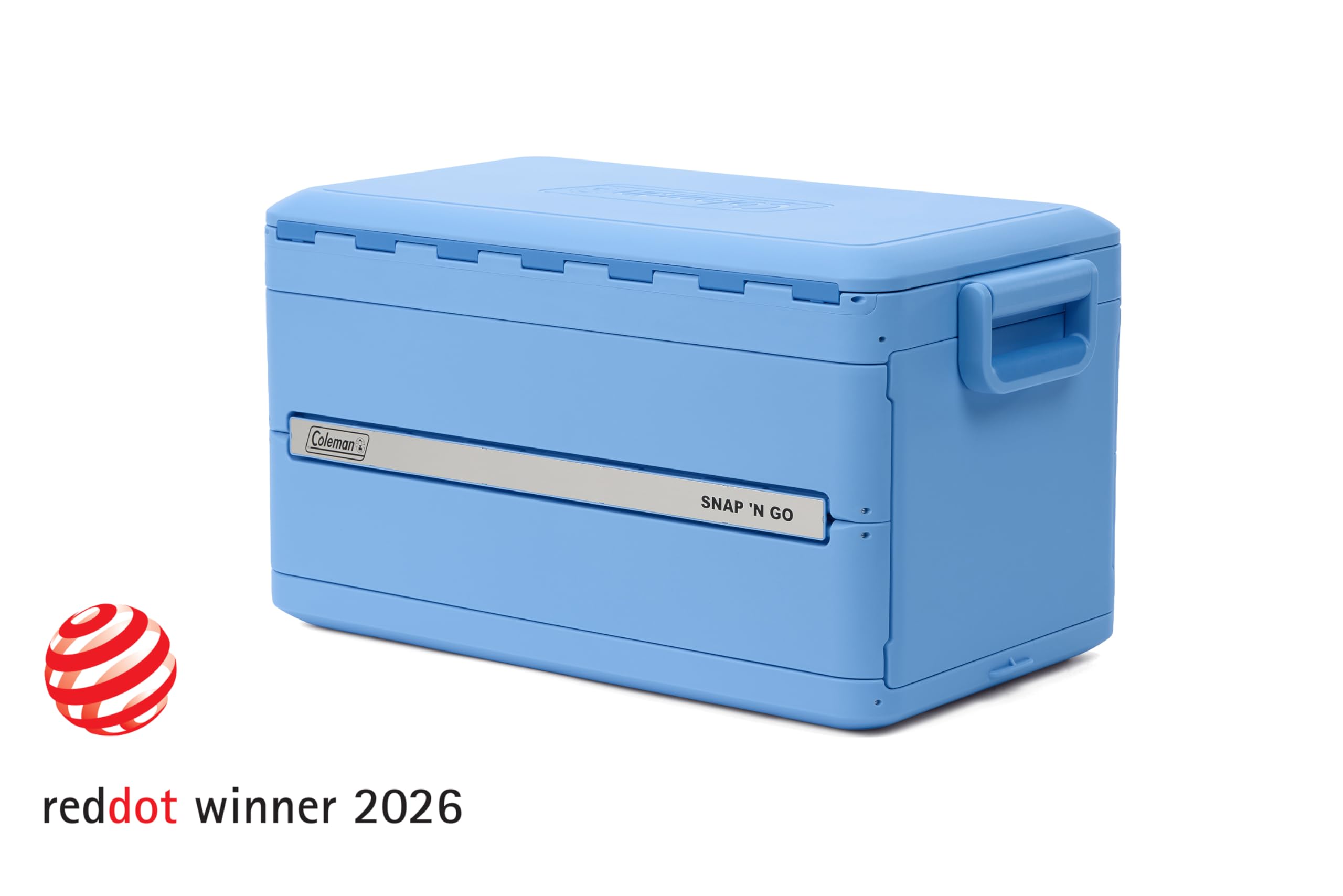 Coleman Snap 'N Go 35QT Borsa frigo pieghevole |Borsa frigo rigida isolata e compatta|Capacità 33 L |Conserva il ghiaccio per 2 giorni |Rivestimento interno rimovibile |Ideale per picnic e campeggio