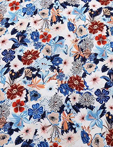Coofandy Men's Floral Button Down Shirt Long Sleeve Flower Printed Dress Shirts Tropical Hawaiian Beach Shirts #TOP6