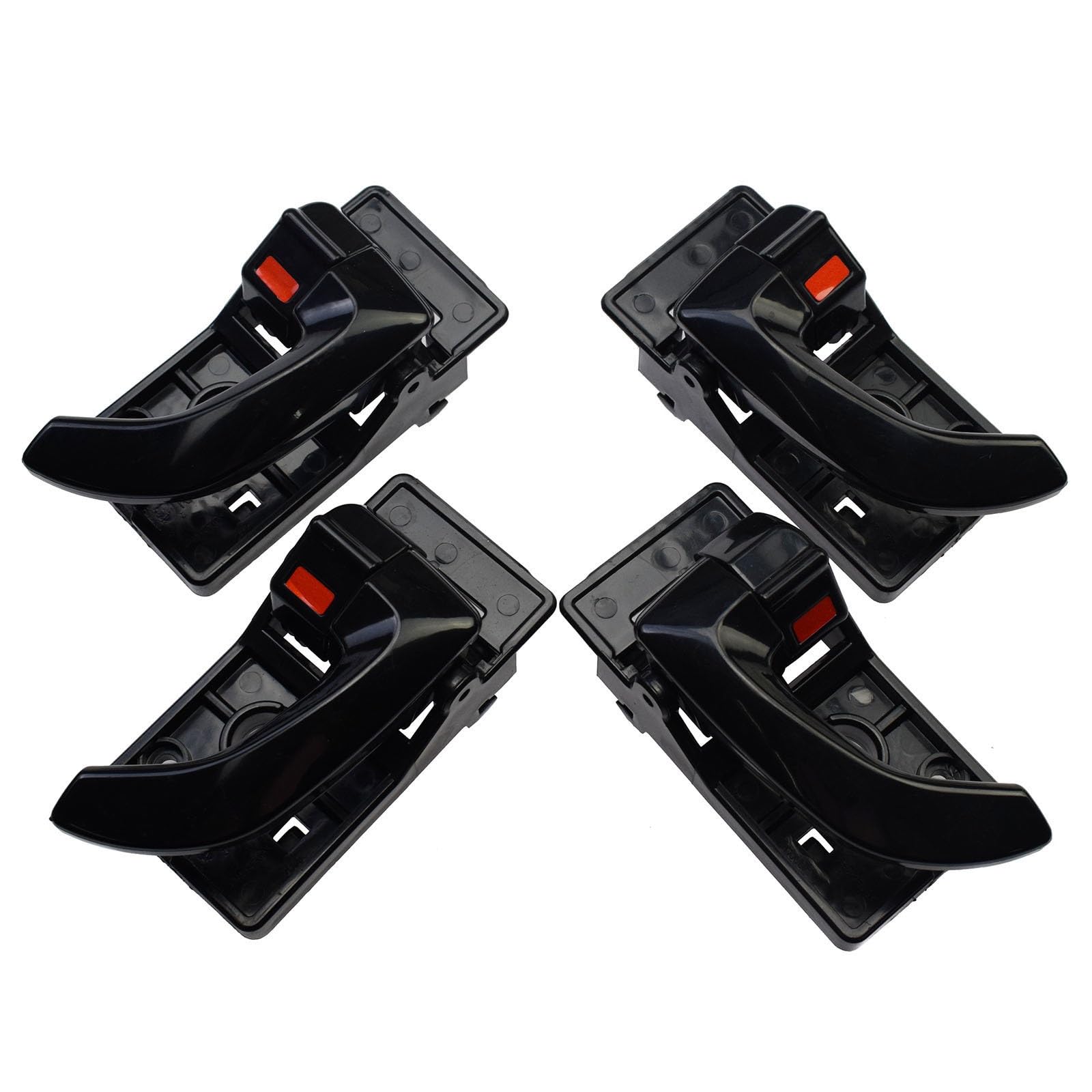 POQWERIQ Car Inside Inner Door Handle Front Rear Left Right Side for Hyundai for Tucson 2005 2006 2007 2008 2009 82610-2E000 82620-2E000