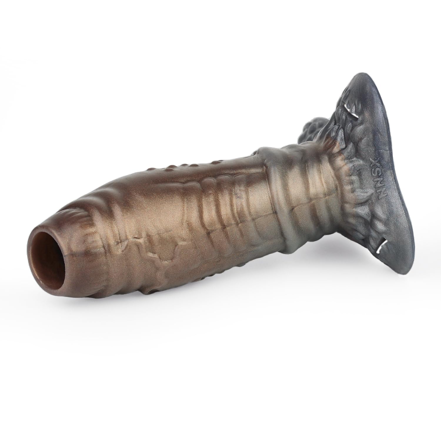 Gaine pénienne silicone avec harnais PU XL