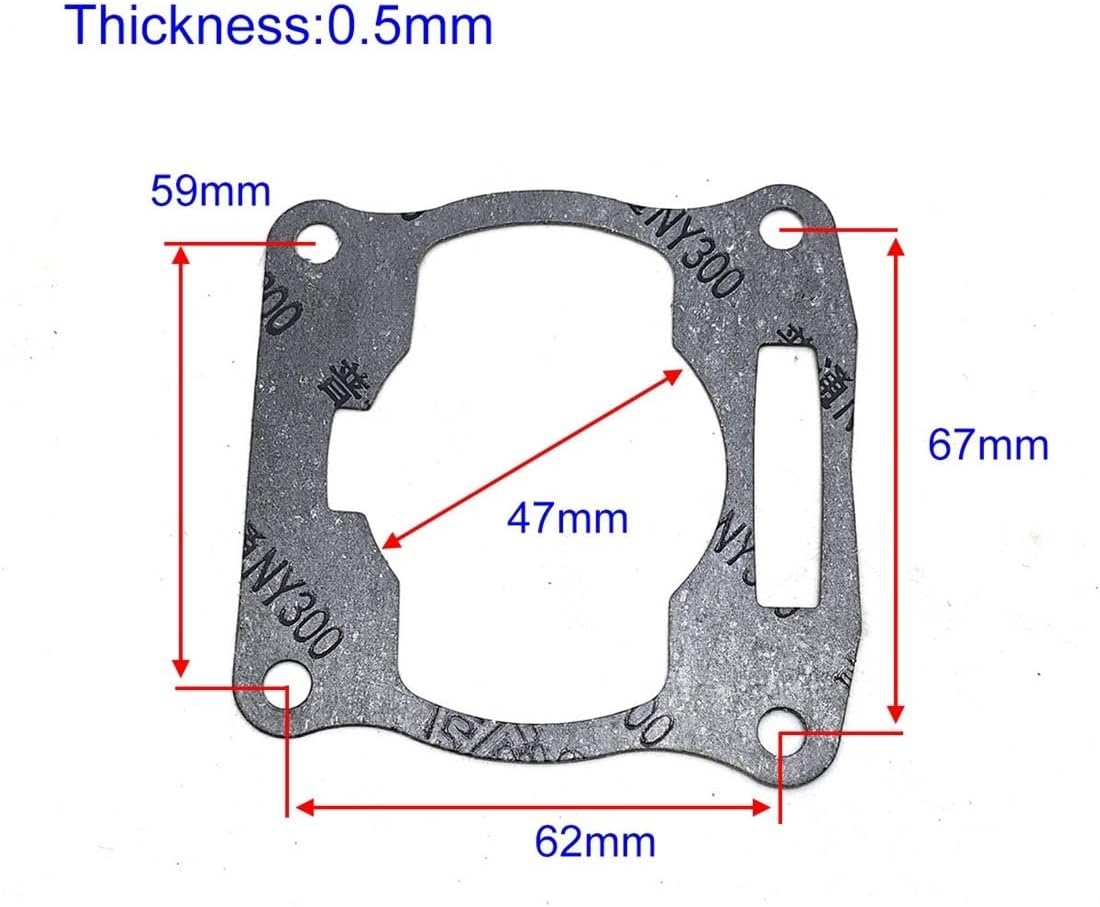 Crankcase Fit For Water Cooled B1 Blata Origami Replica Mini Moto Pocket Bike 39CC Parts