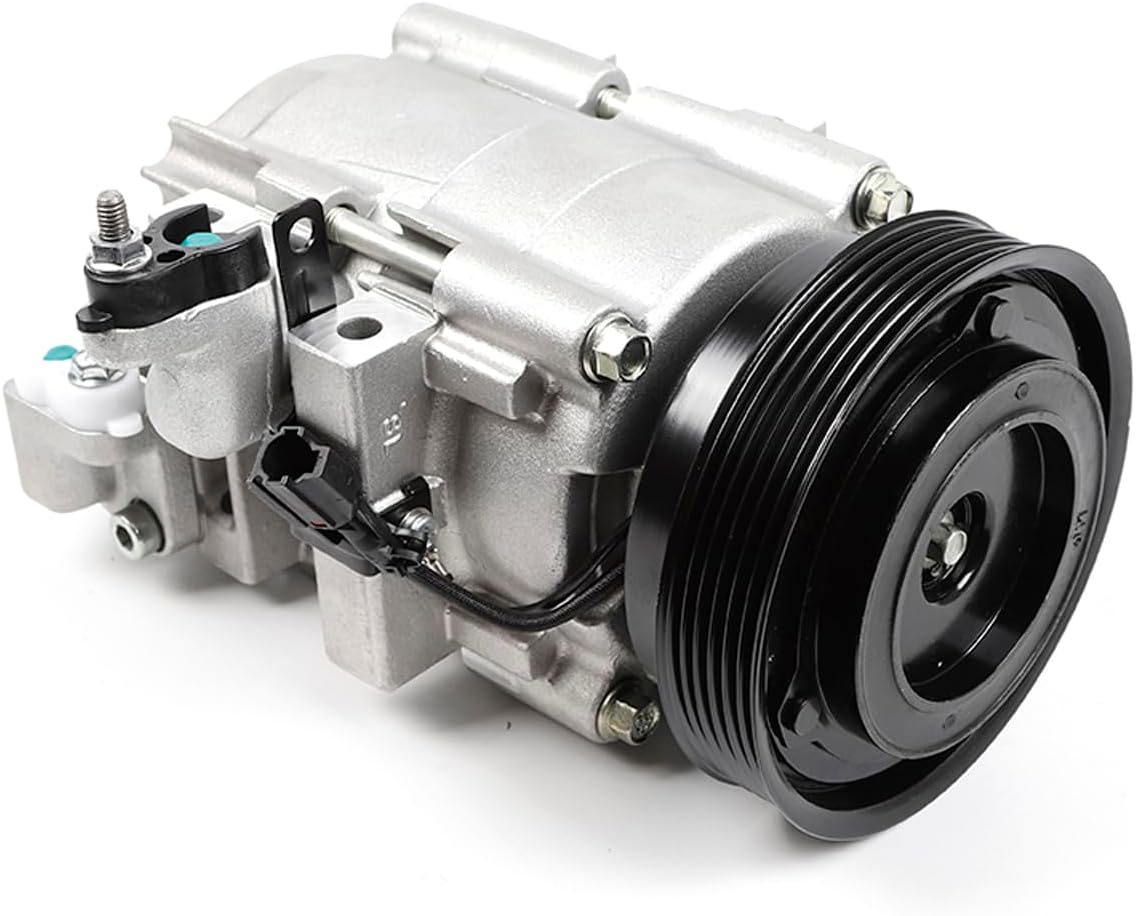 A/C Compressor with Clutch Compatible For Hyundai Santa Fe DOHC V6 3.5L 2003 2004 2005 2006 CO 10921C