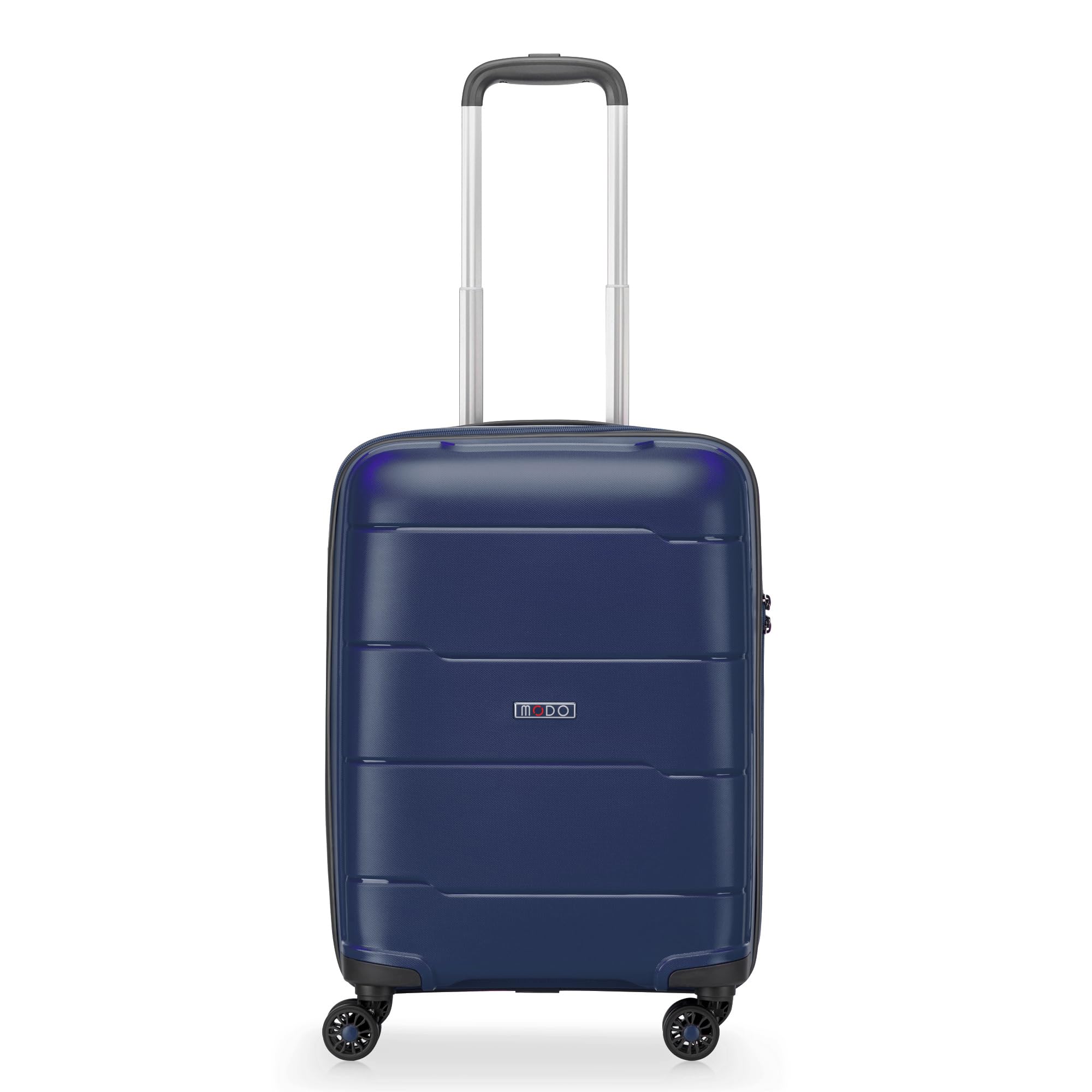 MODO BY RV RONCATO Galaxy trolley cabina 55 CM, rigido e con sistema di chiusura con sistema di chiusura TSA - BLU NOTTE