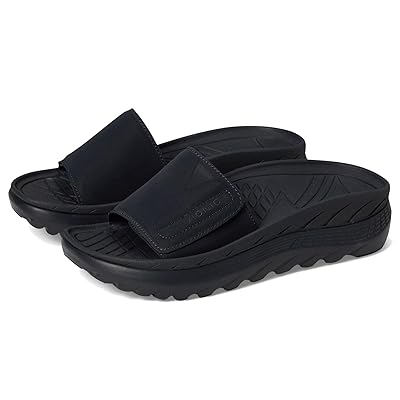 VIONIC Rejuvenate Slides Sandals Navy Blue Synthetic Nubuck