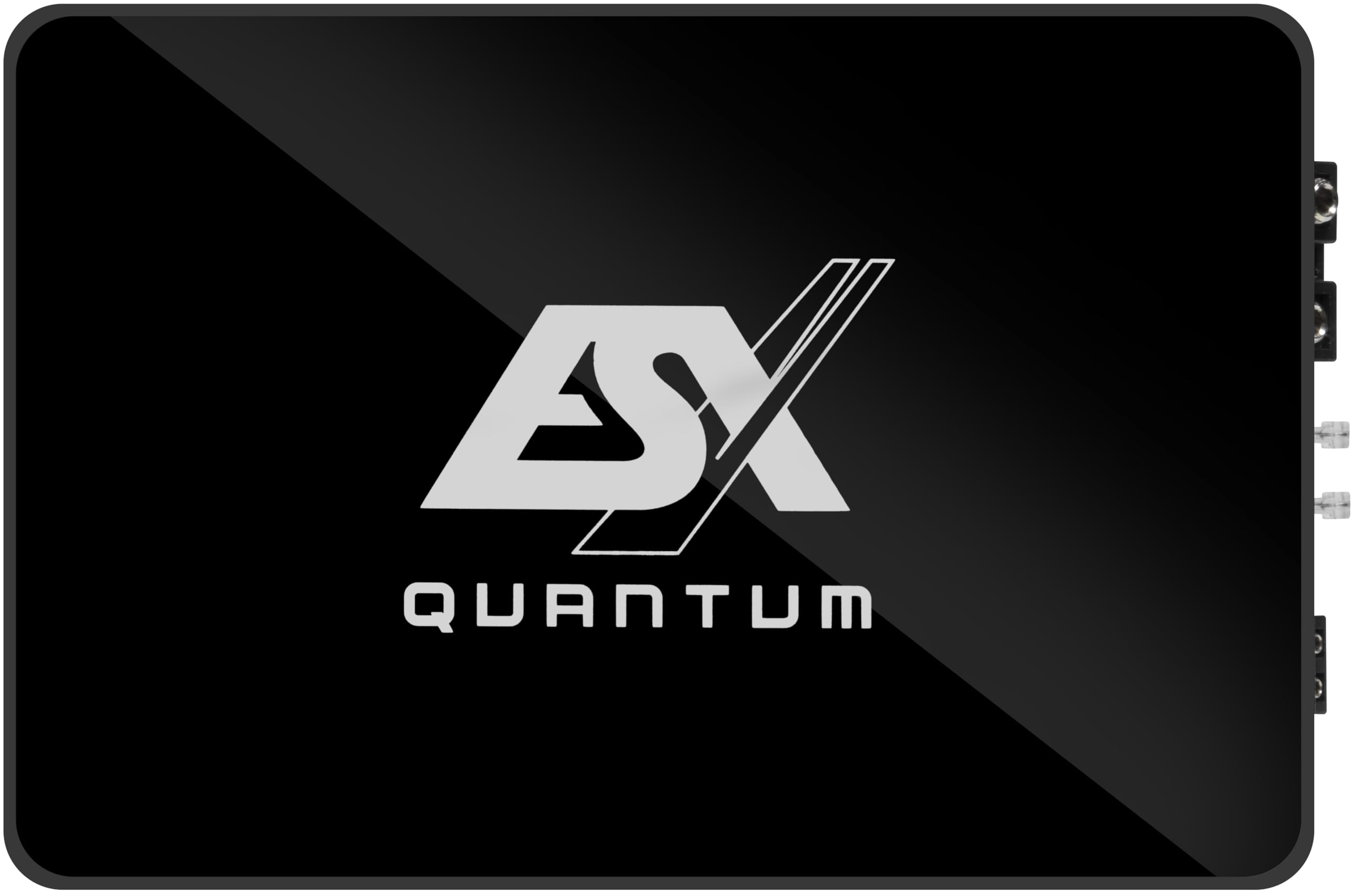 ESX Q-ONEv3-24 V Amplificateur audio de voiture 1 canal Classe D pour réseau de bord 24 V dans camions ou autocars avec télécommande basse | 1 x 300/500/700 W RMS @ 4/2/1 Ohm | Prêt à démarrer et