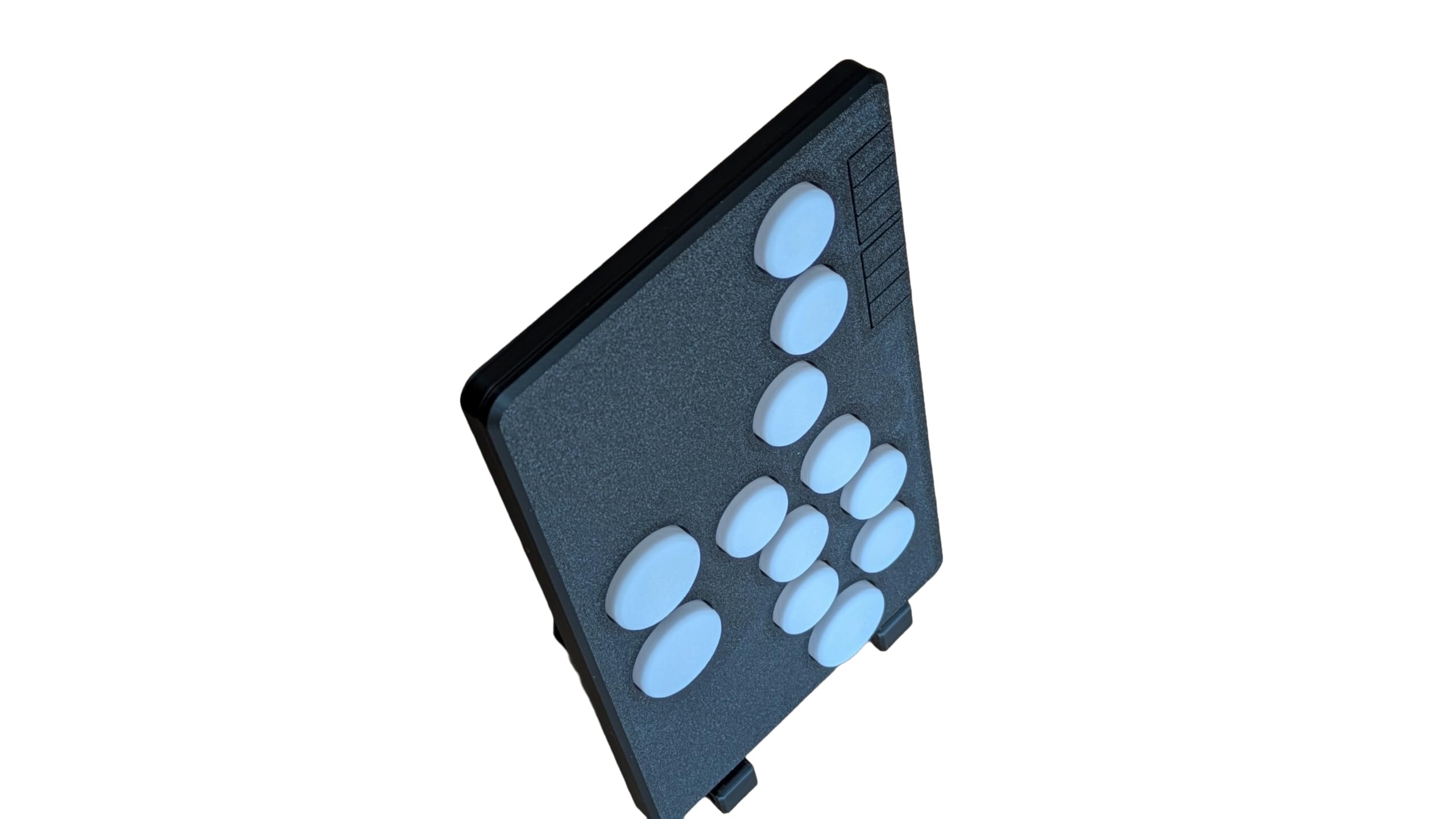 w1spArcade w1spBox Reflex Kontroler Leverless do Bijatyk, Ręcznie Robiony Arcade Stick All-Button do Gier na PC i Konsole