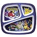 Zak Designs POKE-0010 Pokemon Kids Divided Plate, Single, Pikachu