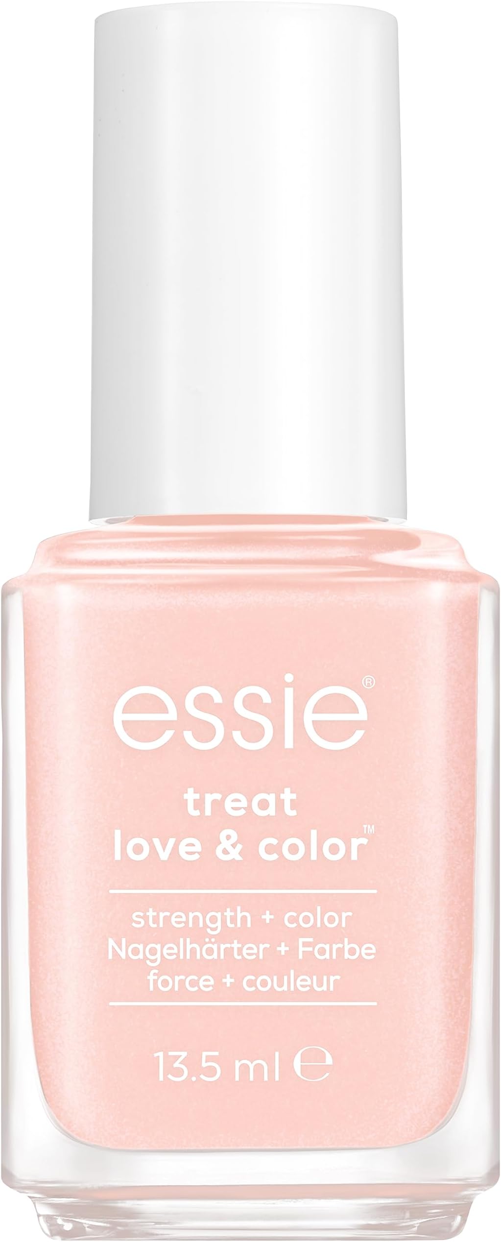 essieยฎ Treat Love & Color, Breathable Nail Polish, Tinted Love, Pink, 13.5 ml