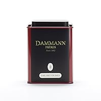 Vista 4 de Dammann Freres Loose Leaf Earl Grey Premium Gourmet Té francés negro bergamota sabores cítricos de 3.52 onzas
