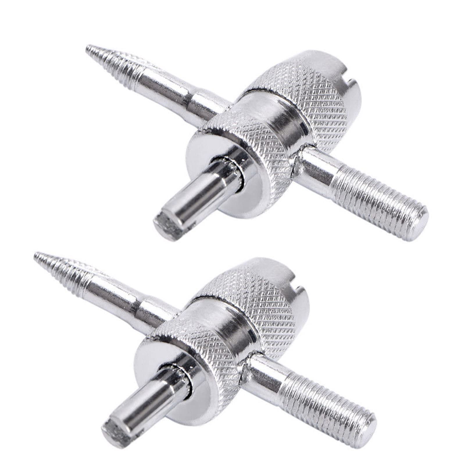 WINTOWIN 4-in-1 Valve Core Tool,Tire Valve Core Remover Tools for Multifunctional Valve Wrench for Automobile Tire Stem Core Remover Installer Repairer 2 pcs