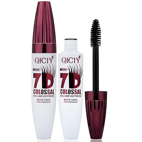 7D Waterproof Volume Mascara Black Lengthening Thickening